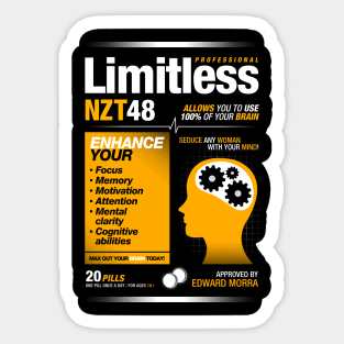 Limitless Pills Sticker